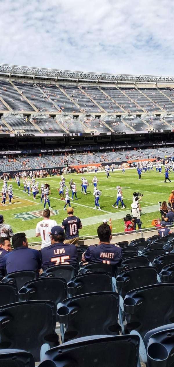 Soldier Field, section: 115, row: 10, seat: 6