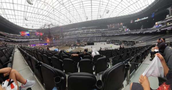 Allegiant Stadium, section: C109, row: 13, seat: 3