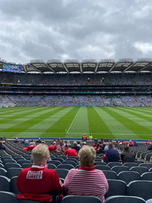 Croke Park, section: 307, row: CC, seat: 19