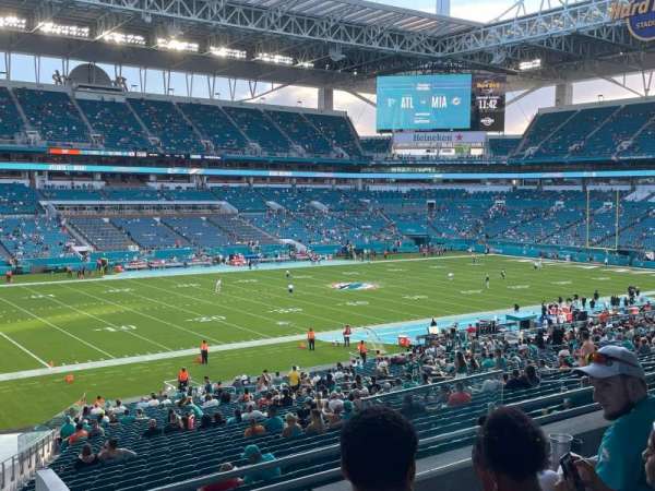Hard Rock Stadium, section: 223, row: 5, seat: 5