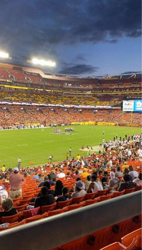 Northwest Stadium, section: 226, row: 1, seat: 15