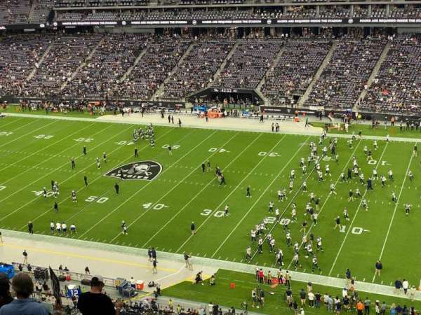 Allegiant Stadium, section: 308, row: 16, seat: 19