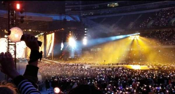 Soldier Field, section: 132, row: 10, seat: 17