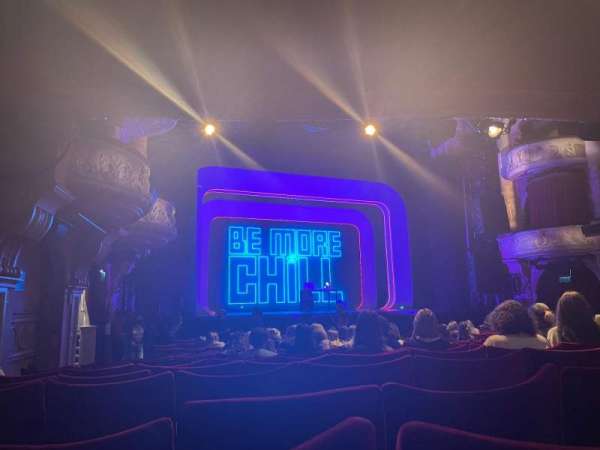 Shaftesbury Theatre, section: Stalls, row: S, seat: 31