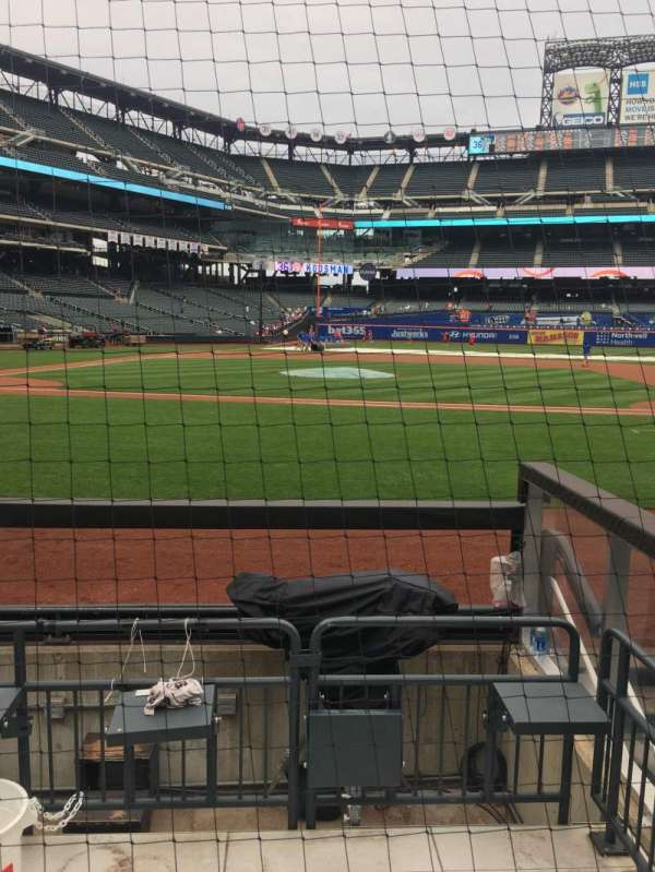 Citi Field, section: 114, row: 1, seat: 6