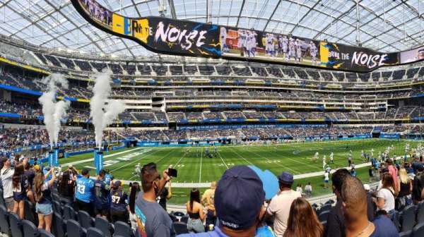 SoFi Stadium, section: C109, row: 12, seat: 13-14