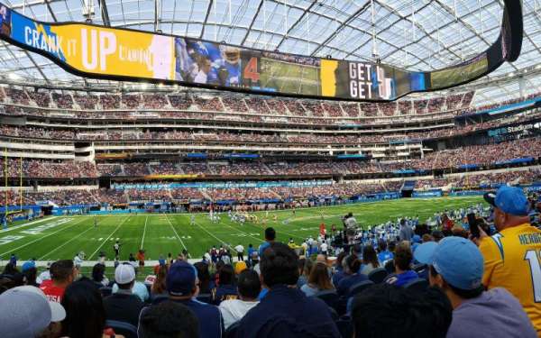 SoFi Stadium, section: C109, row: 12, seat: 13-14