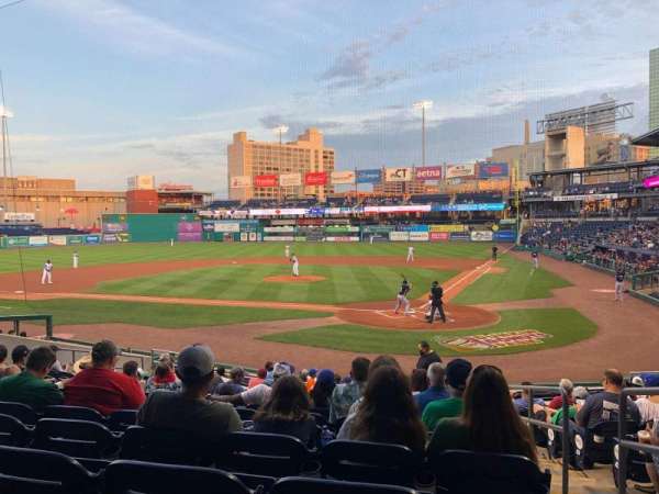 Dunkin' Park, section: 113, row: P, seat: 2