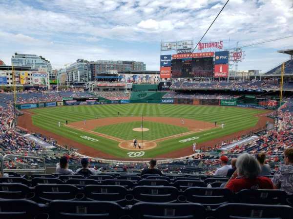 Nationals Park, section: 214, row: H, seat: 14