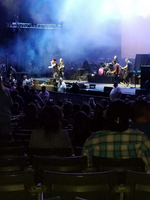 Xfinity Center, Massachusetts, section: Box 1, row: 1, seat: 1