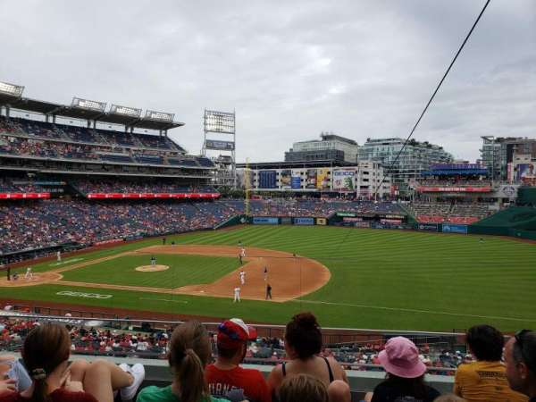 Nationals Park, section: 221, row: D, seat: 5