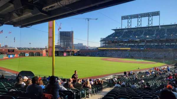 Oracle Park, section: LB134, row: 34, seat: 12