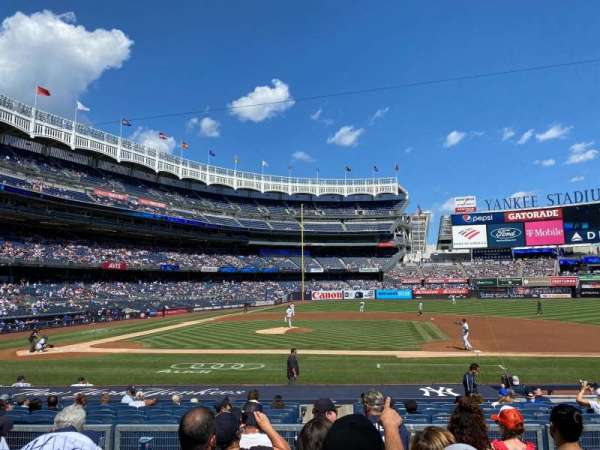 Yankee Stadium, section: 116, row: 6, seat: 7