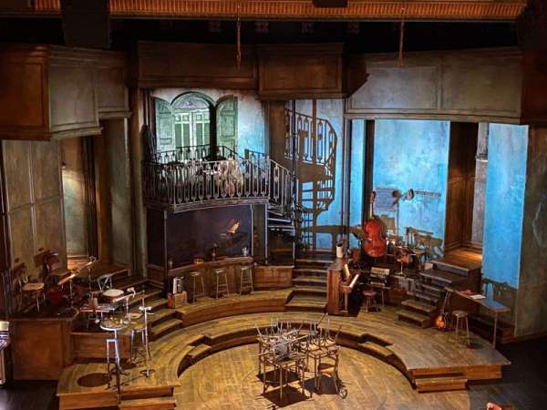 Walter Kerr Theatre, section: Mezzanine C, row: F, seat: 114