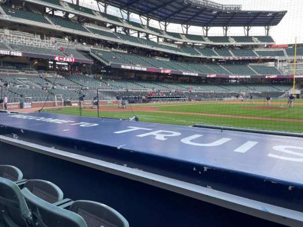 Truist Park, section: 20, row: 7, seat: 1