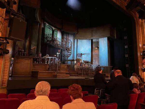 Walter Kerr Theatre, section: Orchestra L, row: H, seat: 9