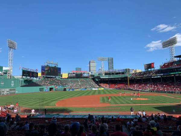Fenway Park, section: Loge Box 126, row: 1, seat: 15