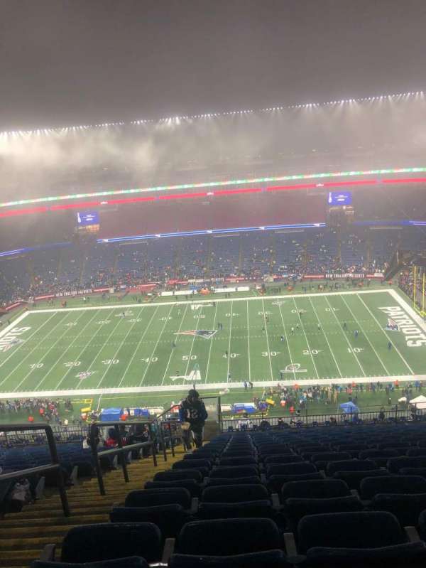 Gillette Stadium, section: 330, row: 23, seat: 4