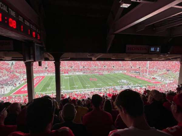 Ohio Stadium, section: 22B, row: 13, seat: 19