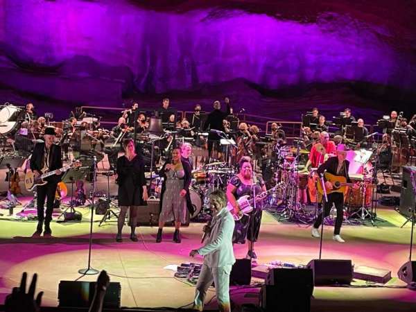 Red Rocks Amphitheatre, section: Center Left, row: 6, seat: 58
