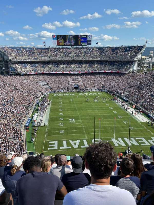 Beaver Stadium, section: NGU, row: 91