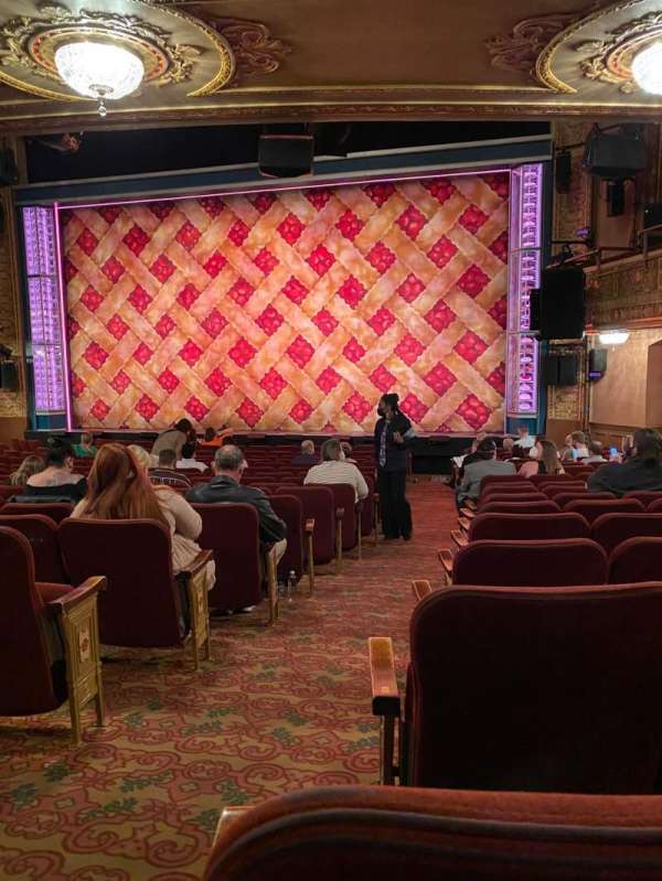 Barrymore Theatre, section: Orchestra R, row: P, seat: 4