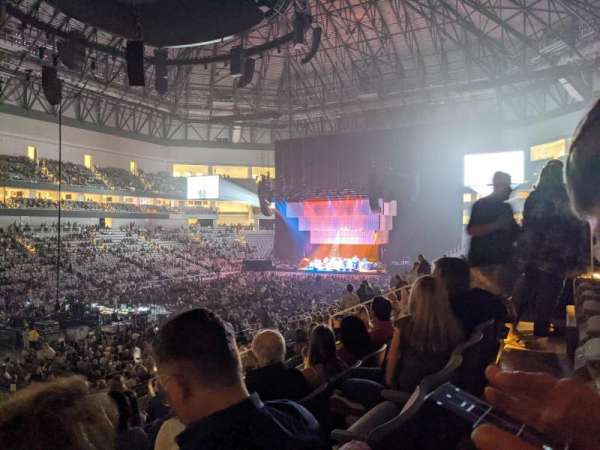 Dickies Arena, section: 111, row: 20, seat: 9