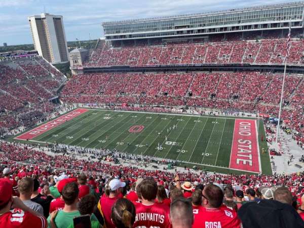 Ohio Stadium, section: 16C, row: 37, seat: 25