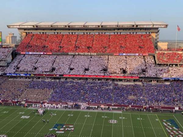 Kyle Field, section: 403, row: 11, seat: 12