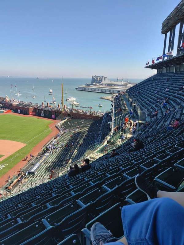 Oracle Park, section: VR314, row: 13, seat: 28