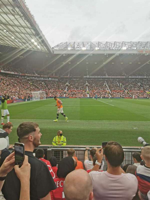 Old Trafford, section: S122, row: GG
