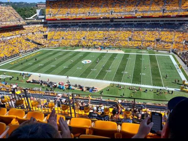 Acrisure Stadium, section: 537, row: J, seat: 9