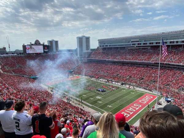 Ohio Stadium, section: 12C, row: 32, seat: 19