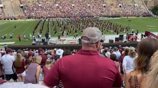 Davis Wade Stadium, section: 05, row: 33, seat: 14