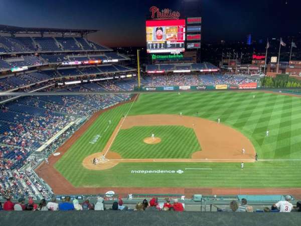 Citizens Bank Park, section: 416, row: 1, seat: 2