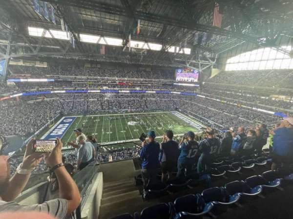 Lucas Oil Stadium, section: 641, row: 6