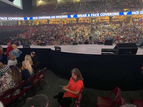 Bon Secours Wellness Arena, section: FLOOR 4, row: B, seat: 7-8
