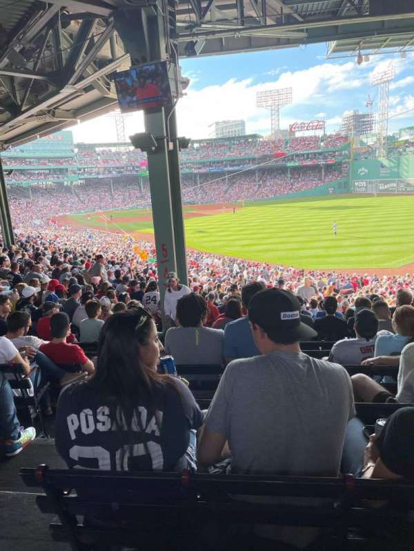 Fenway Park, section: Grandstand 4, row: 10, seat: 24