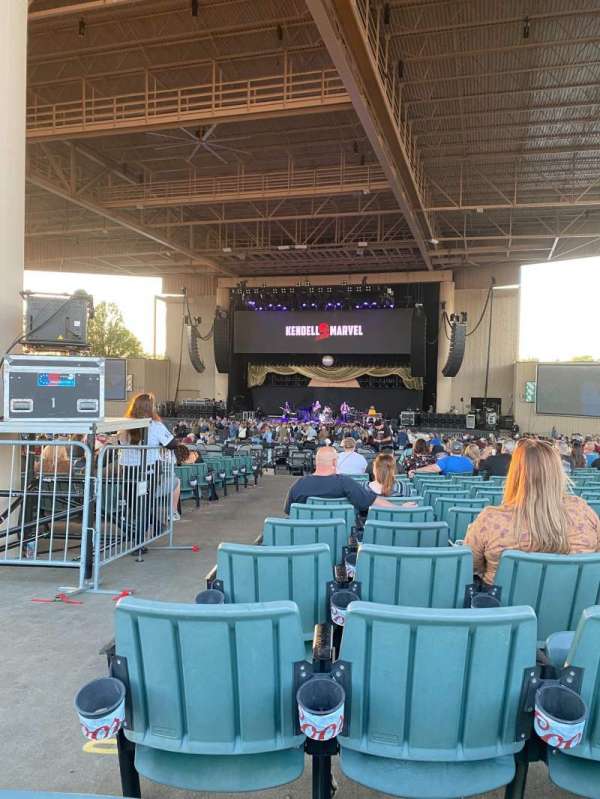 Ruoff Music Center, section: G, row: W, seat: 1