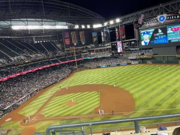 Chase Field, section: 309, row: 9, seat: 15