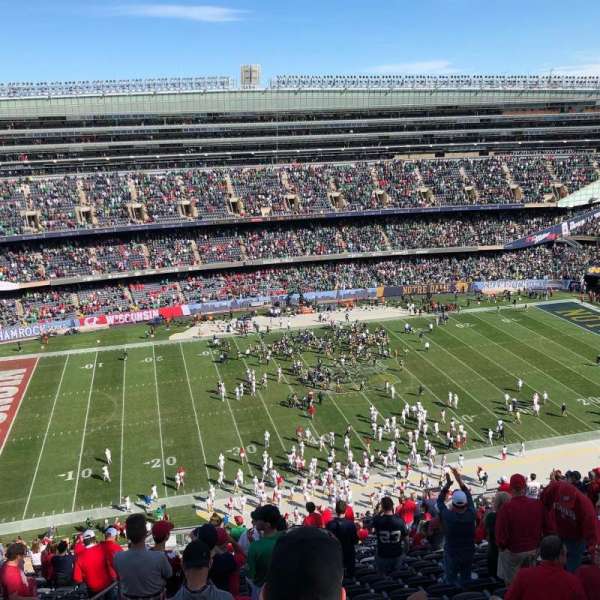 Soldier Field, section: 439, row: 24, seat: 1