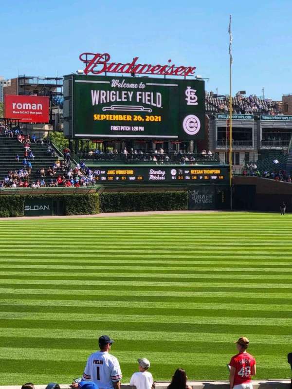 Wrigley Field, section: 205, row: 2, seat: 1