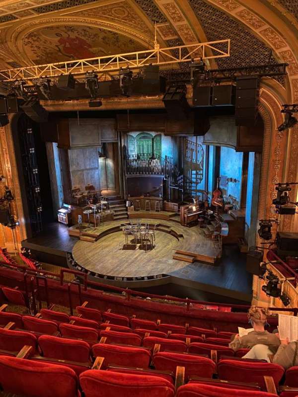 Walter Kerr Theatre, section: Mezzanine R, row: G, seat: 16