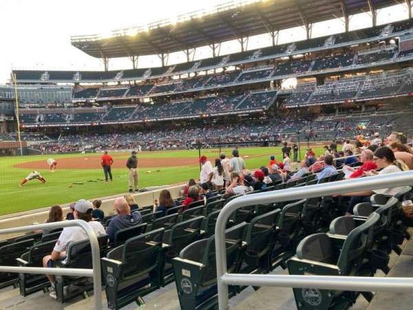 Truist Park, section: 38, row: 9, seat: 1