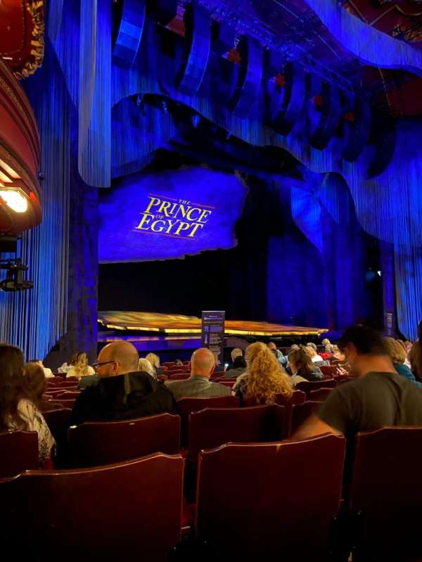 Dominion Theatre, section: Stalls, row: N, seat: 47