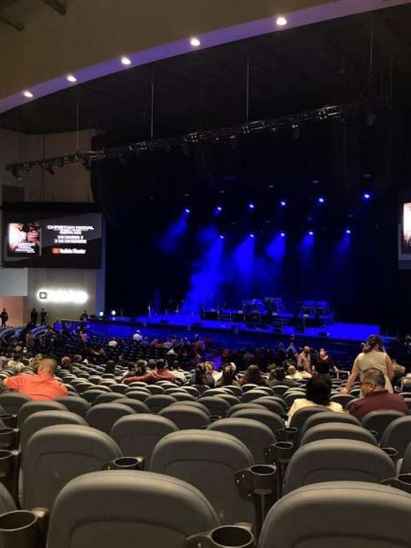 YouTube Theater, section: 104, row: X, seat: 19