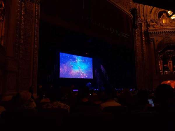 Chicago Theatre, section: MNFL2L, row: E, seat: 217