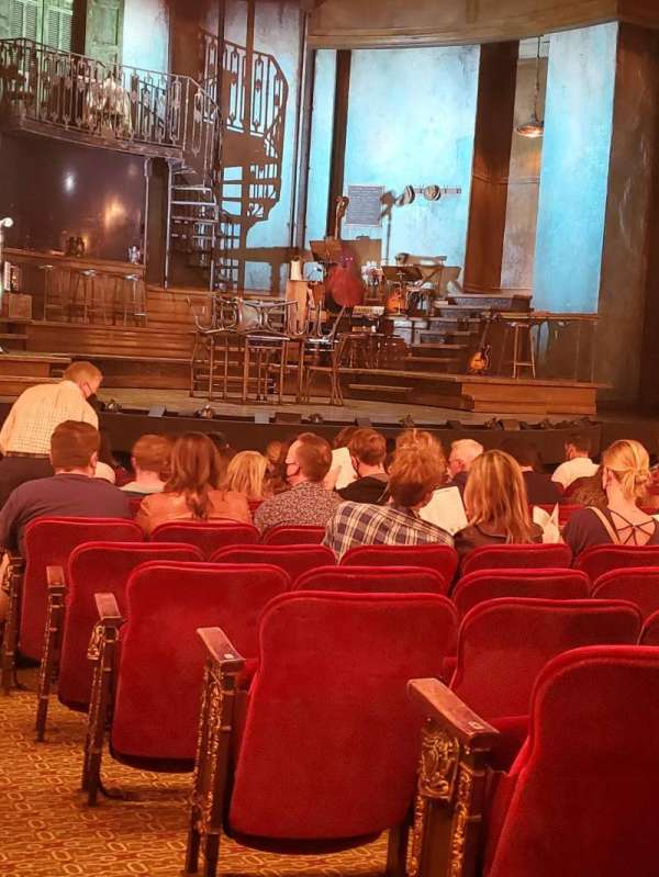 Walter Kerr Theatre, section: Orchestra L, row: Q, seat: 1