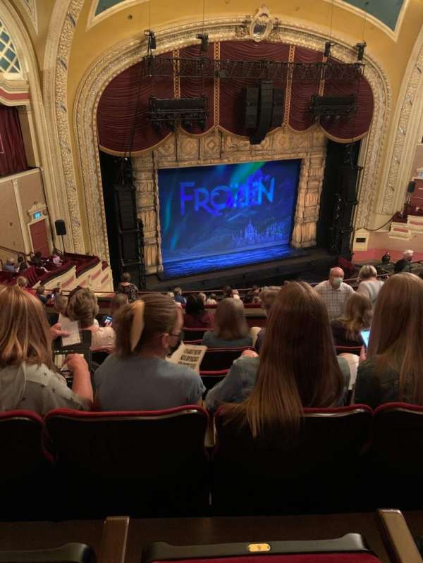 Orpheum Theatre, Minneapolis, section: Balcony 9, row: N, seat: 7