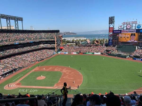 Oracle Park, section: VR305, row: 10, seat: 24